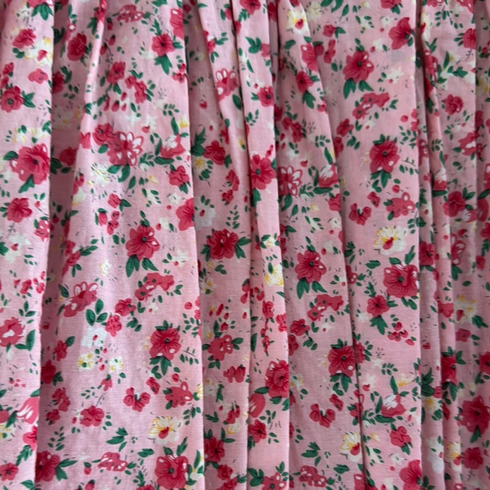 Floral Pink Baby Dress - Picture 2 of 5